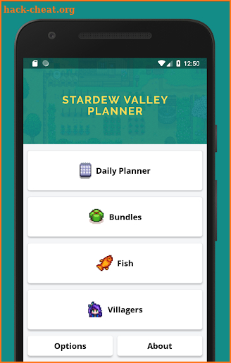 Stardew Valley Planner screenshot