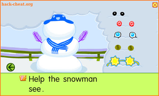 Starfall Snowman screenshot