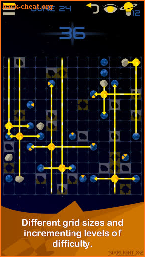 Starlight X-2: Galactic Puzzles screenshot