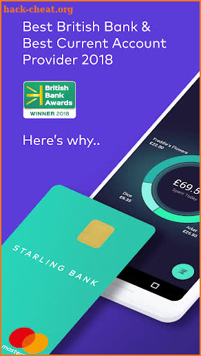 Starling Bank - Better Mobile Banking screenshot