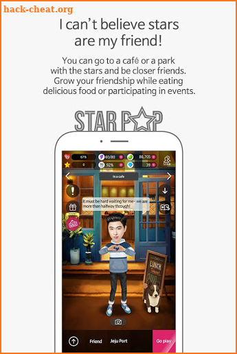 STARPOP - Stars in my palms screenshot