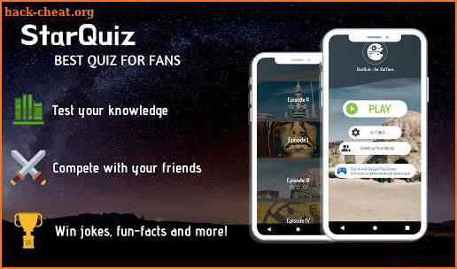 StarQuiz: Quiz for SW fans screenshot