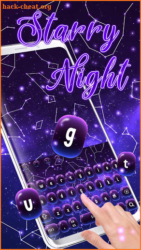 Starry Night Keyboard screenshot