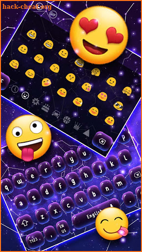 Starry Night Keyboard screenshot