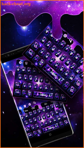 Starry Sky Night Keyboard screenshot