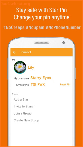 Stars: Private, Fun Messenger screenshot