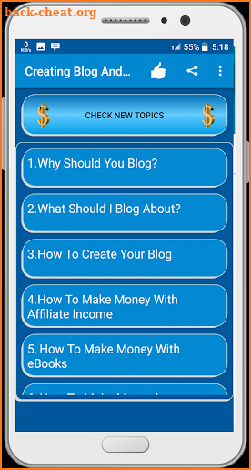 Start Blogging And Earn Money screenshot