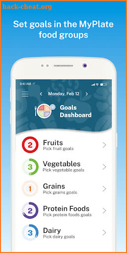 Start Simple with MyPlate screenshot