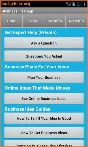 Startup & Business Ideas screenshot