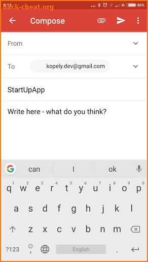 StartUp App - launching apps on boot screenshot