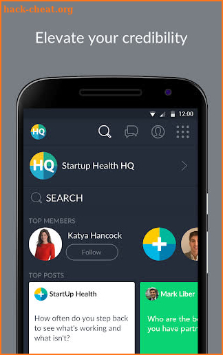 StartUp Health HQ screenshot