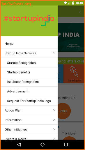 Startup India screenshot