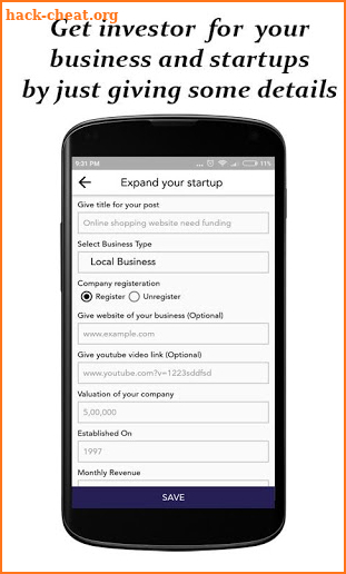 startups fundings screenshot