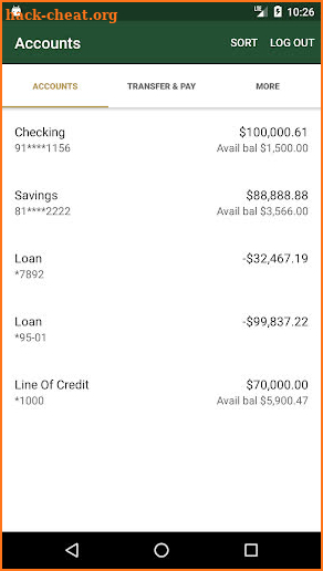 State Bank of Cochran Mobile screenshot