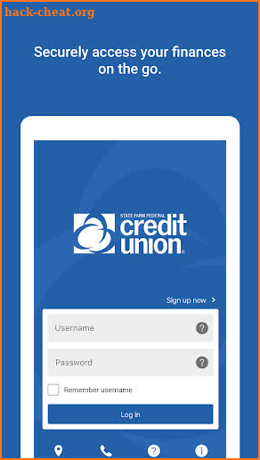 State Farm Fed Credit Union screenshot