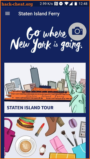 Staten Island Ferry App screenshot