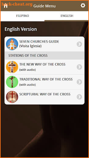 Stations and Way of the Cross screenshot