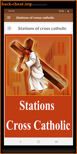 Stations of cross catholic screenshot