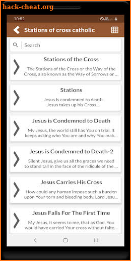 Stations of cross catholic screenshot