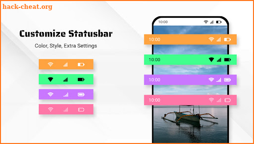 Status Bar Customization screenshot