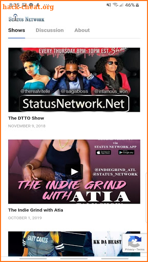 Status Network screenshot