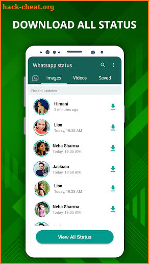 Status saver for whatsapp screenshot
