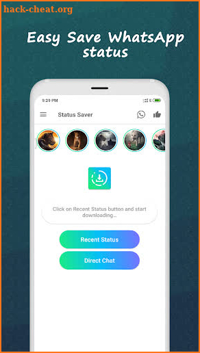 Status Saver for WhatsApp - Save Images & videos screenshot