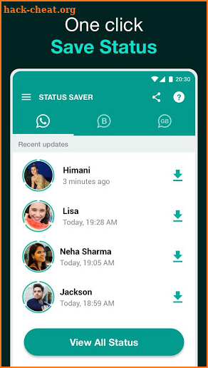 Status Saver for WhatsApp - Status Downloader 2019 screenshot