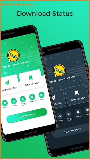Status Saver For WhatsApp With Light & Dark Themes screenshot