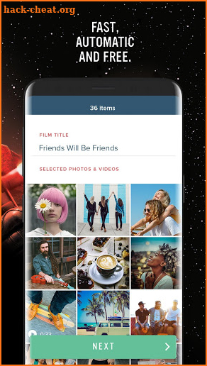 Stayfilm Make video with photos screenshot