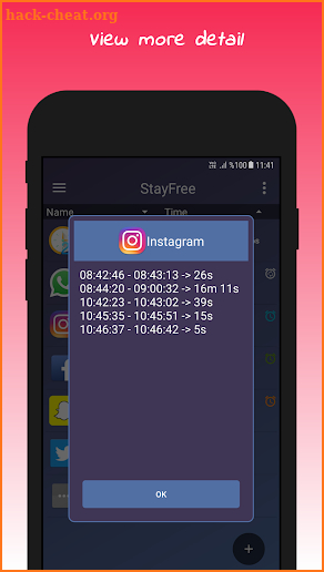 StayFree - Phone Usage Tracker & Overuse Reminder screenshot