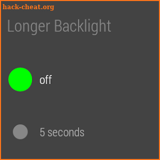 StayLit Wear: Longer Backlight screenshot