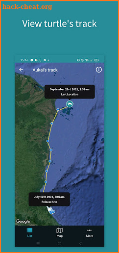 STC Turtle Tracker screenshot