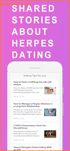 STD Dating for Herpes, Hiv, Hpv, Hsv, Hepatitis screenshot