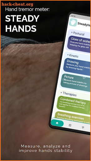 Steady Hands - tremor meter screenshot