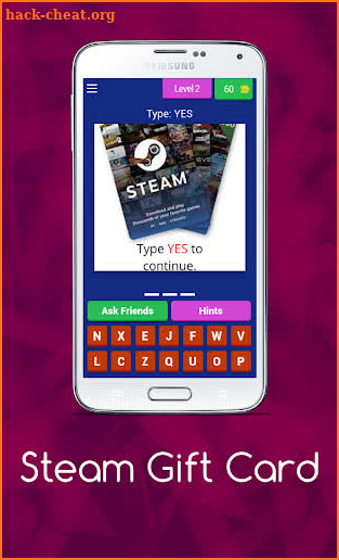 Steam Gift Card screenshot