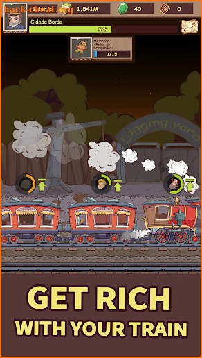 Steam Train Tycoon:Idle Game screenshot