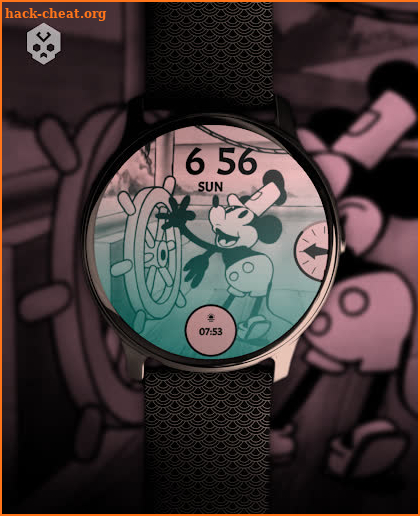 Steamboat Mouse Watch Face screenshot