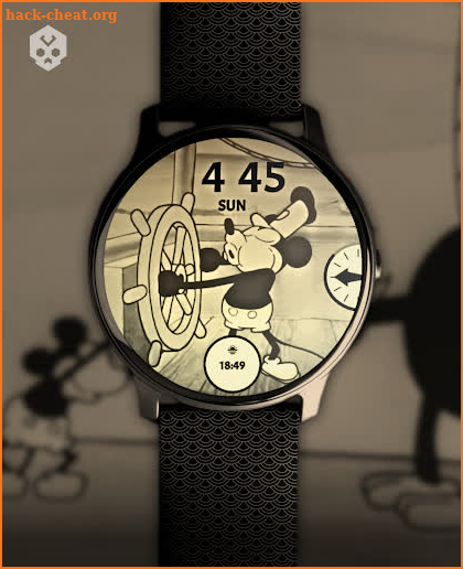 Steamboat Mouse Watch Face screenshot