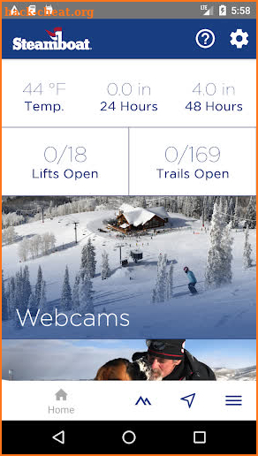 Steamboat Ski and Resort screenshot