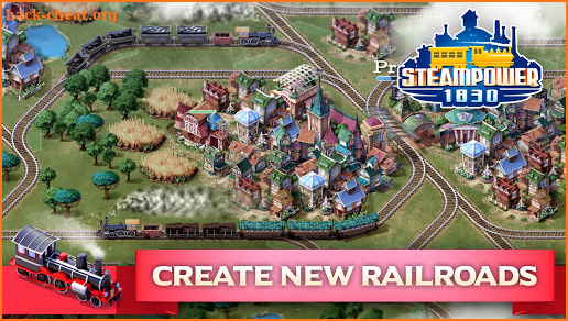 SteamPower 1830 Railroad Tycoon screenshot