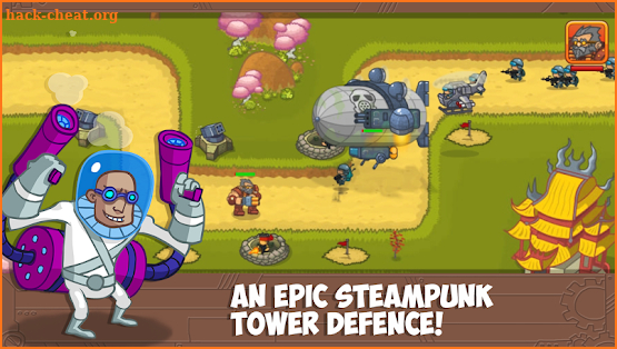 Steampunk Defense Premium screenshot