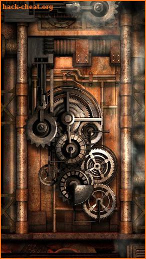 Steampunk Live Wallpaper Gears screenshot