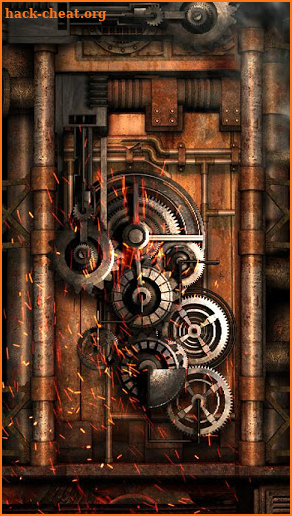 Steampunk Live Wallpaper Gears screenshot