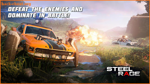Steel Rage: Robot Cars PvP Shooter Warfare screenshot