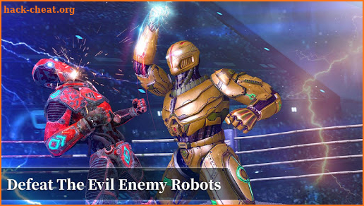 Steel Robot Fight Ring Battle screenshot