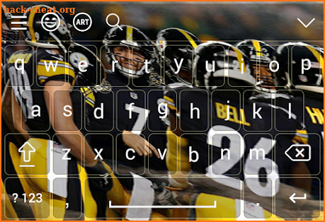 Steelers Keyboard Theme 4K screenshot