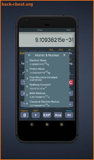 Stellar Scientific Calculator screenshot