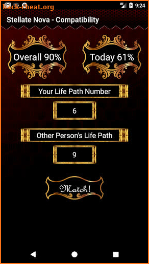 Stellate Life Path Number Numerology screenshot