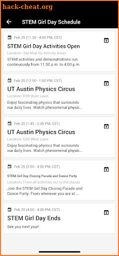 STEM Girl Day at UT Austin screenshot